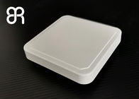 आईओटी रीडर के लिए दूधिया सफेद छोटे आकार का यूएचएफ आरएफआईडी एंटीना आईपी67 गेन 6dBic टिकाऊ